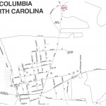 Ward property location in Columbia